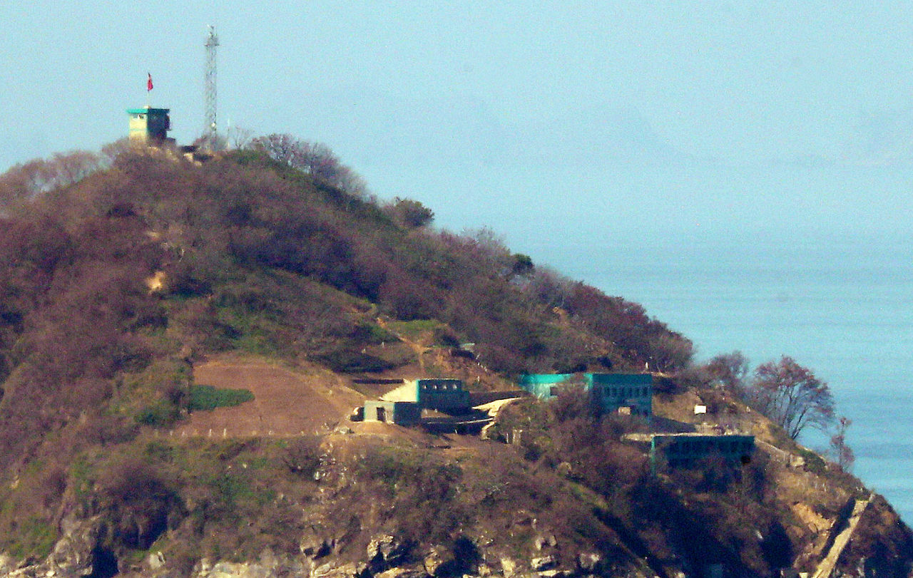 함박도 사진