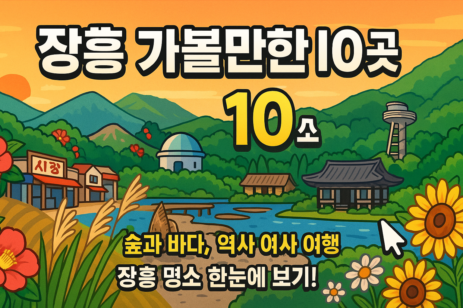 장흥 가볼만한곳 베스트10