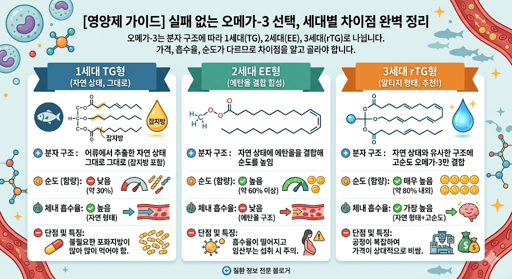 세대별 오메가-3 선택법