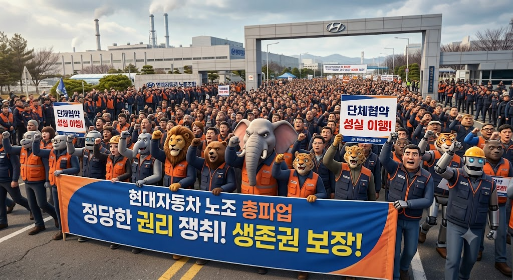 현대자동차 노조 파업으로 인한 영향 및 신차 출고 대기기간 정리