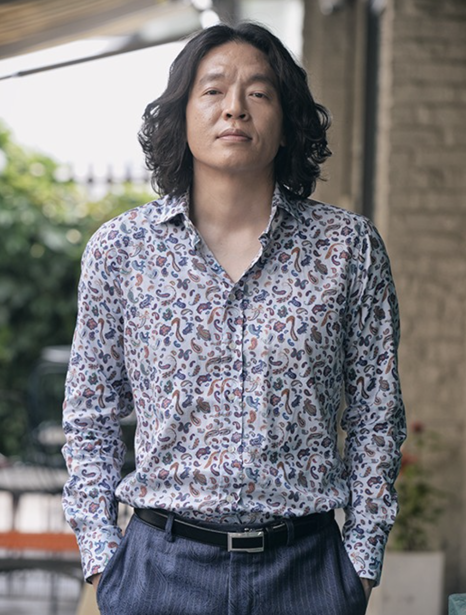 박지환 긴머리