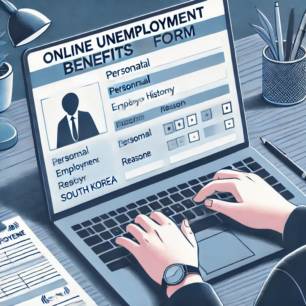 실업급여 수급자격 조회하기