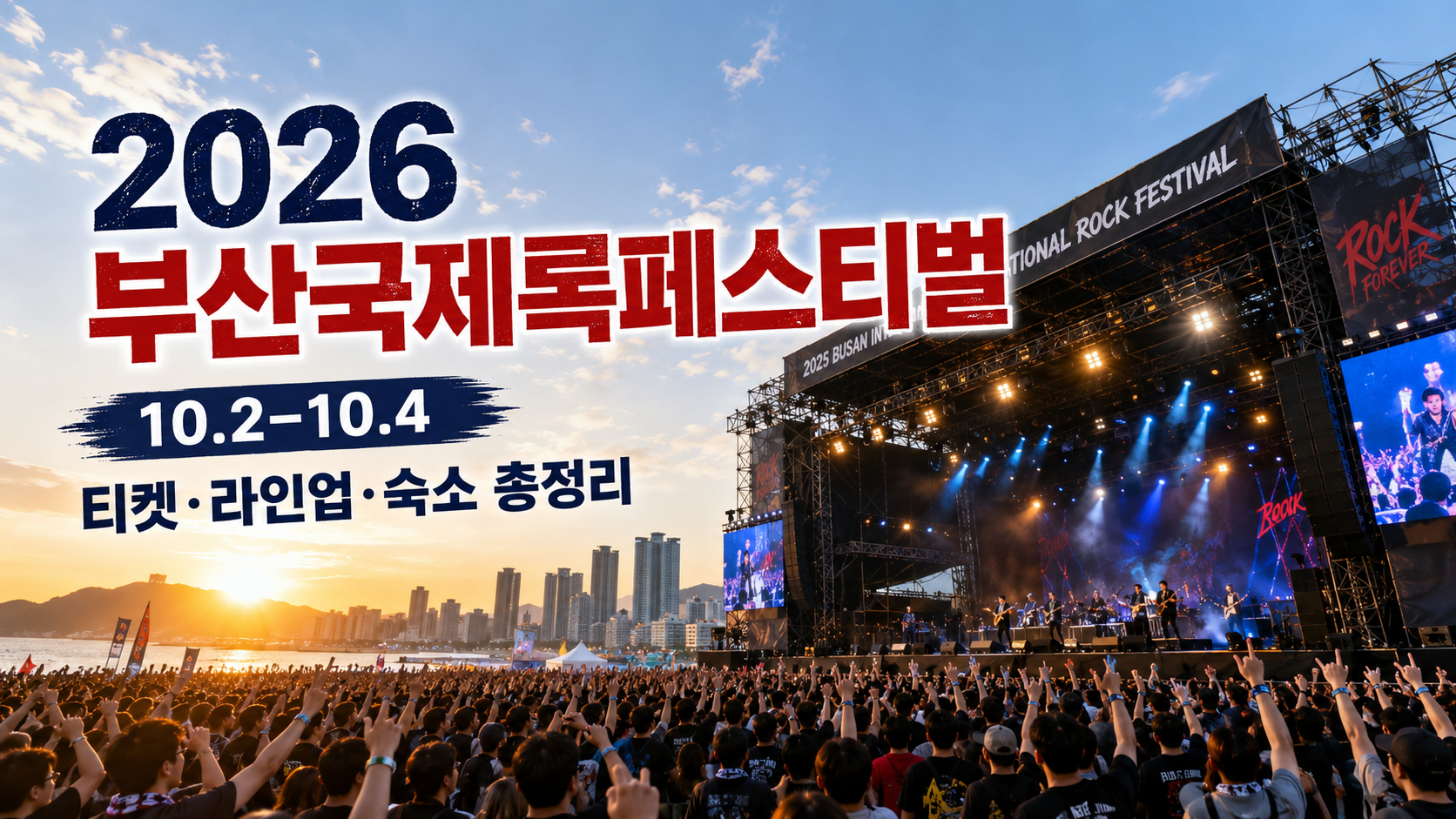 2026 부산국제록페스티벌 총정리
