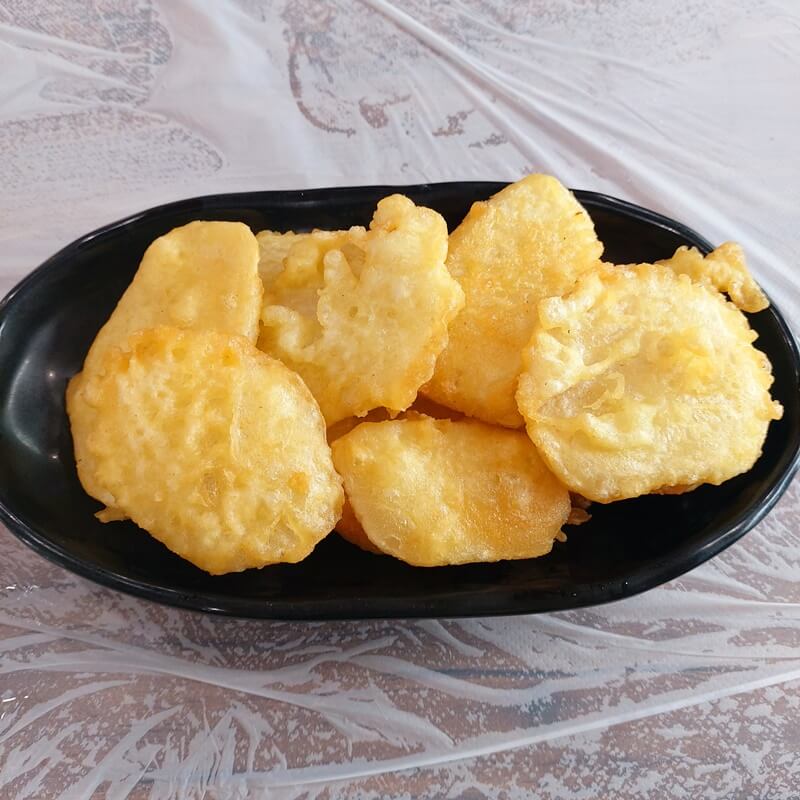 월미도 보길도 횟집 감자튀김 사진