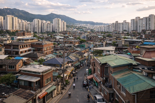 노후 주거지에서 재개발이 선택되는 이유