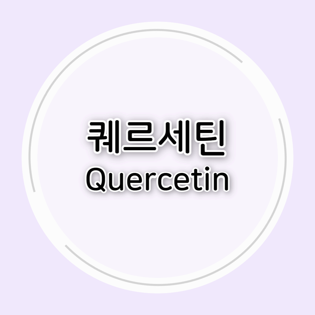 퀘르세틴의 효능과 부작용
