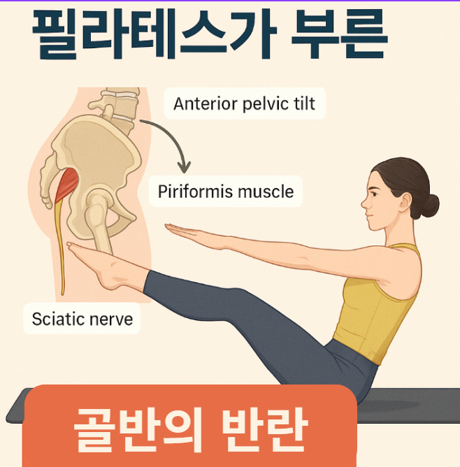 중심이 흔들린다… 필라테스가 부른 골반의 반란