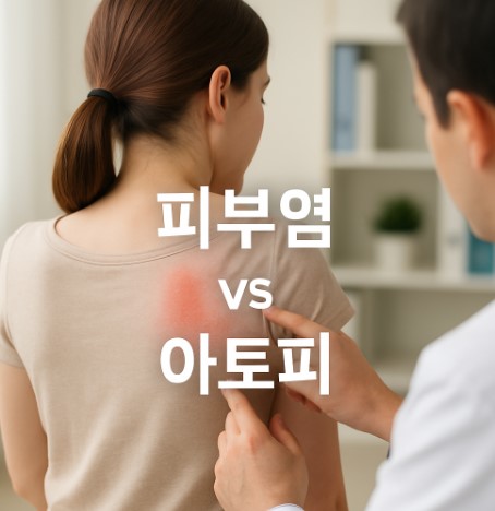 피부염과 아토피의 모든 차이점 정리(증상, 원인, 치료법)