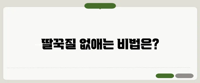 딸꾹질 멈추는 방법 진짜 효과 본 3가지