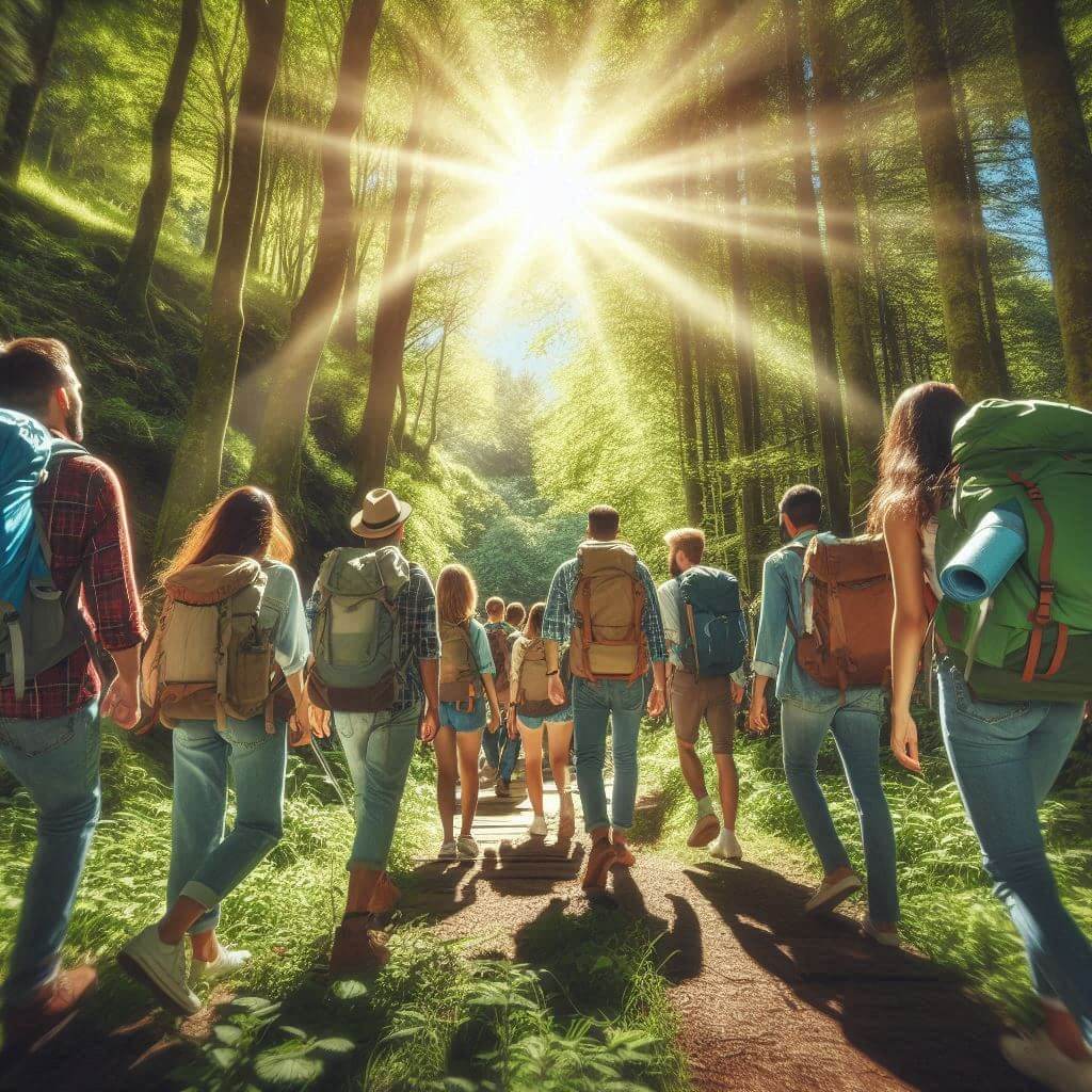 단체-여행중인-일행들