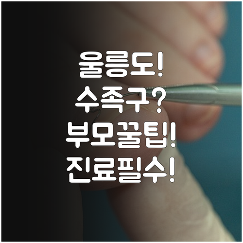 울릉도 수족구 병원 한 곳 부모가 직..