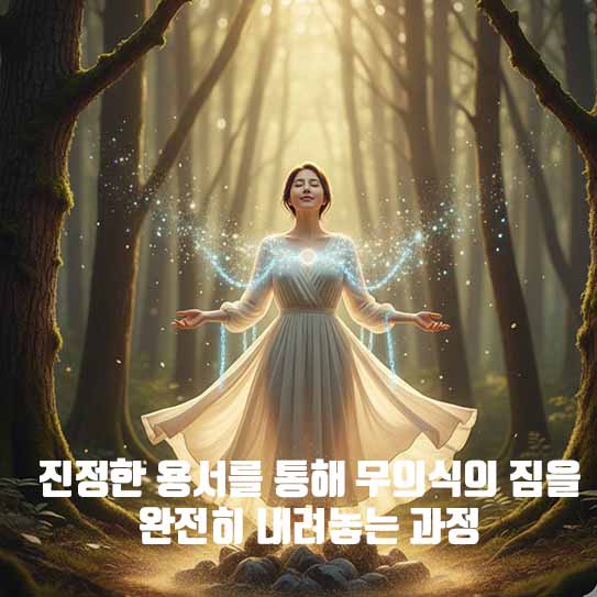 용서의 완성: 진정한 용서를 통해 무의식의 짐을 완전히 내려놓는 과정