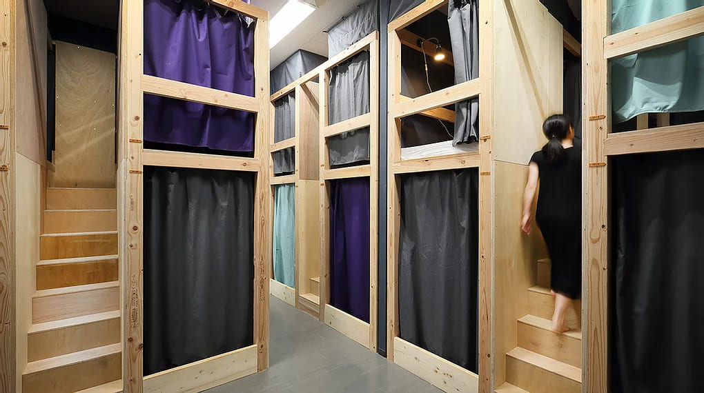 '이루카 호스텔' 도미토리