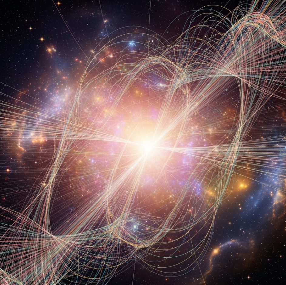 초끈이론 개념도