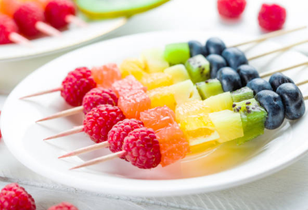 fruit skewers for kids