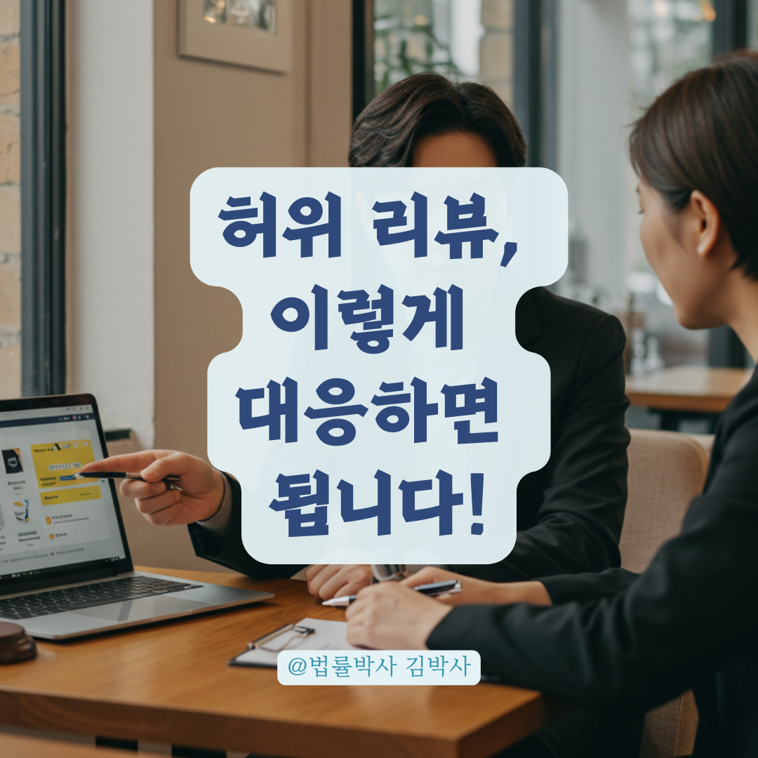 카카오맵·네이버 리뷰에 반복된 허위 사실, 자영업자의 민형사 대응 방법 정리.