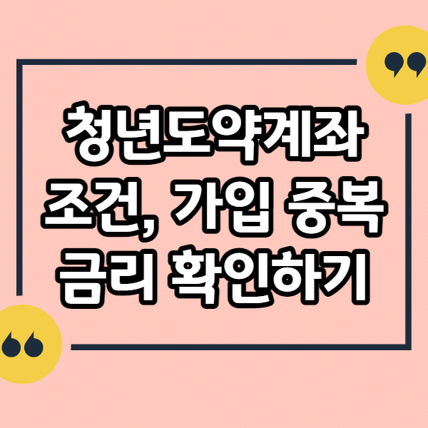 청년도약계좌-포스팅