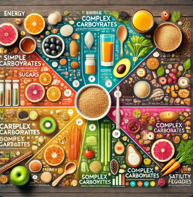 탄수화물 종류별 특징 (단순탄수화물, 복합탄수화물, 식이섬유)