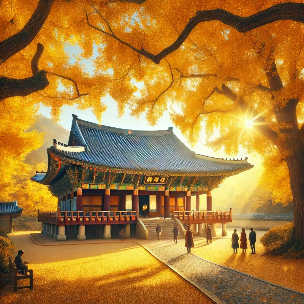 전남 은행나무 단풍 명소