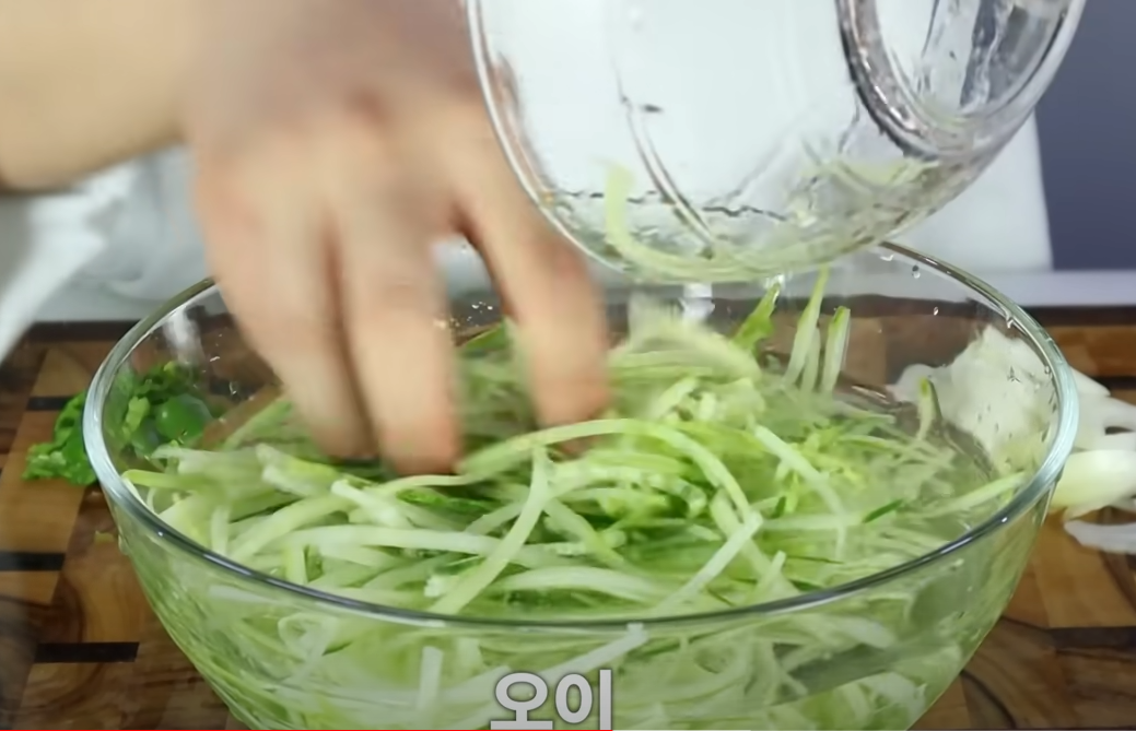 오이냉국 황금레시피 만드는 법