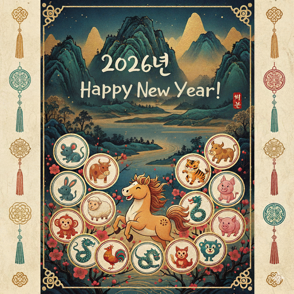 2026년 신년축하 연하장 이미지 09