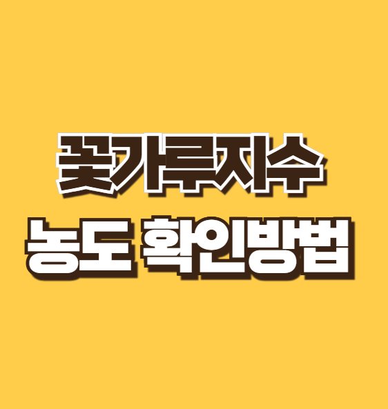 꽃가루지수 농도 확인 방법 꽃가루 알레르기 언제부터 증상 예방법 총정리