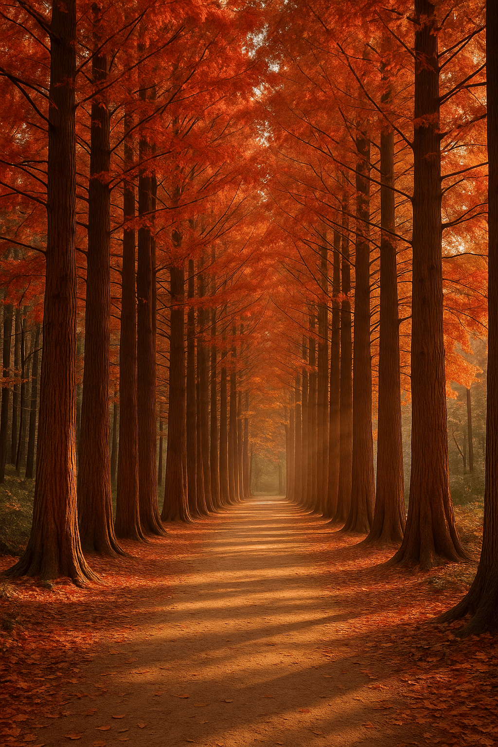 10월 가을빛이 물든 힐링의 숲, 대전 장태산 휴양림 메타세쿼이아 길 산책기