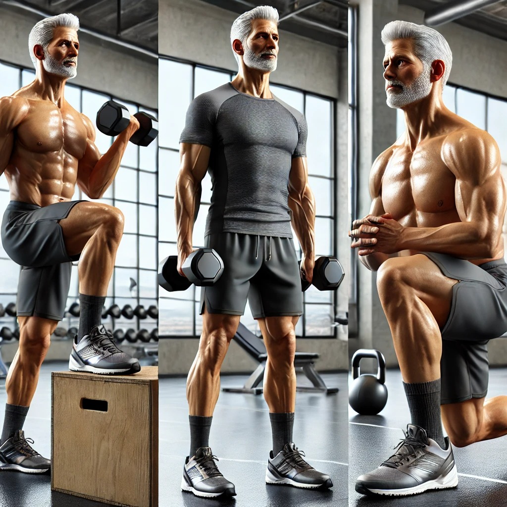 60대 노인의 근력운동