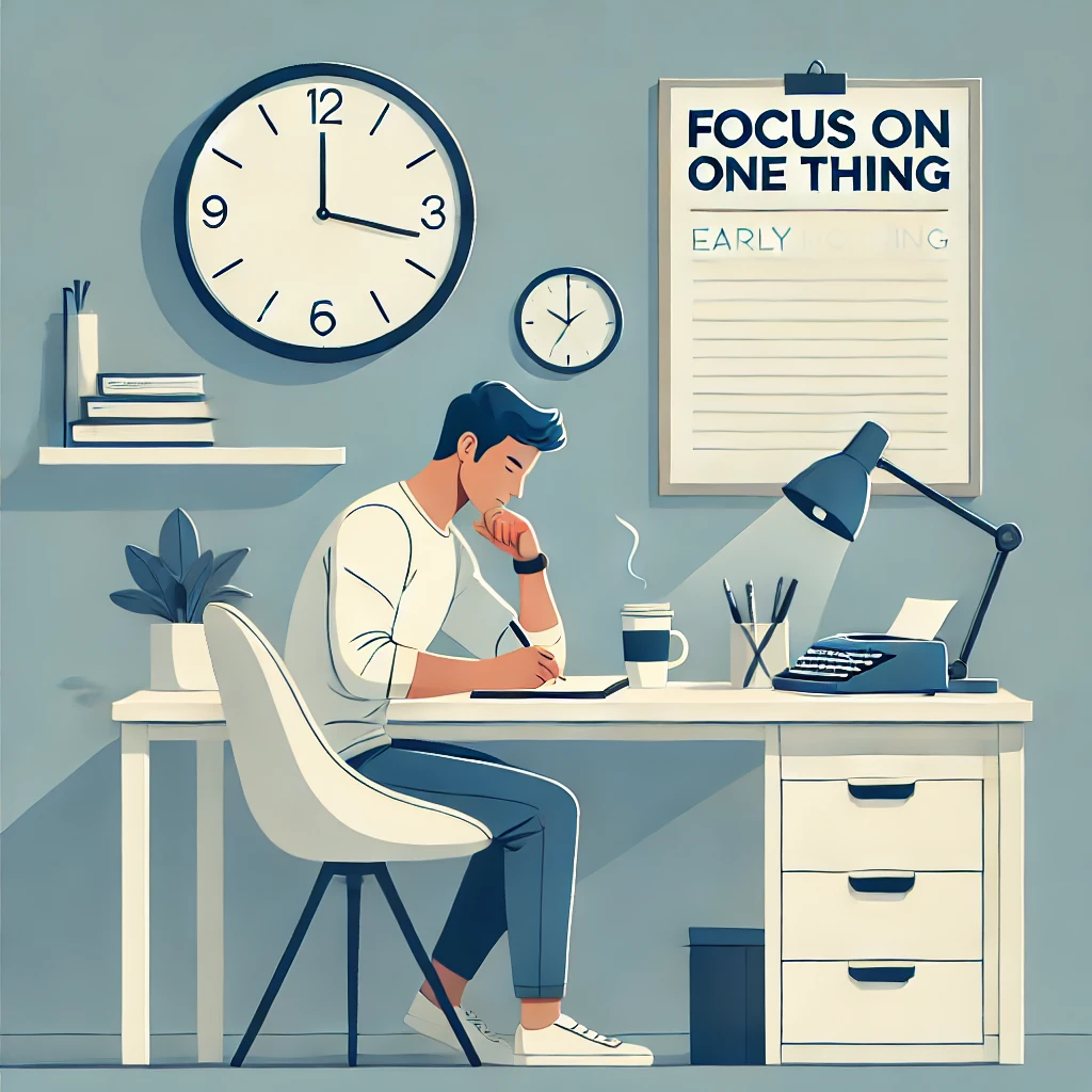 "원씽" 실험 한달 후기: 하나에 집중했더니 삶이 달라졌다