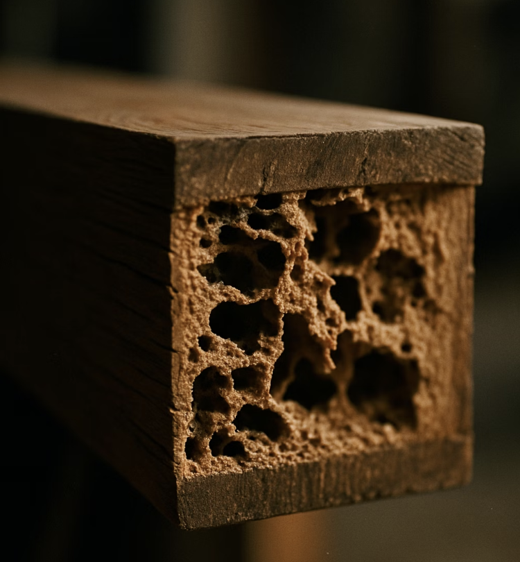 보이지 않는 곳에서&amp;#44; 집을 먹어 치웁니다