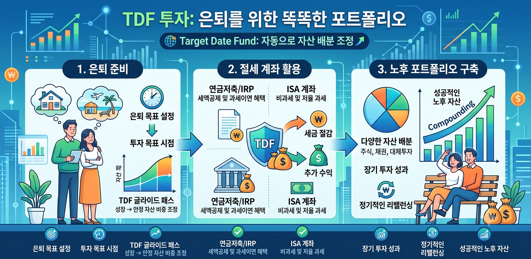 은퇴 후 노후를 위한 TDF 투자 전략