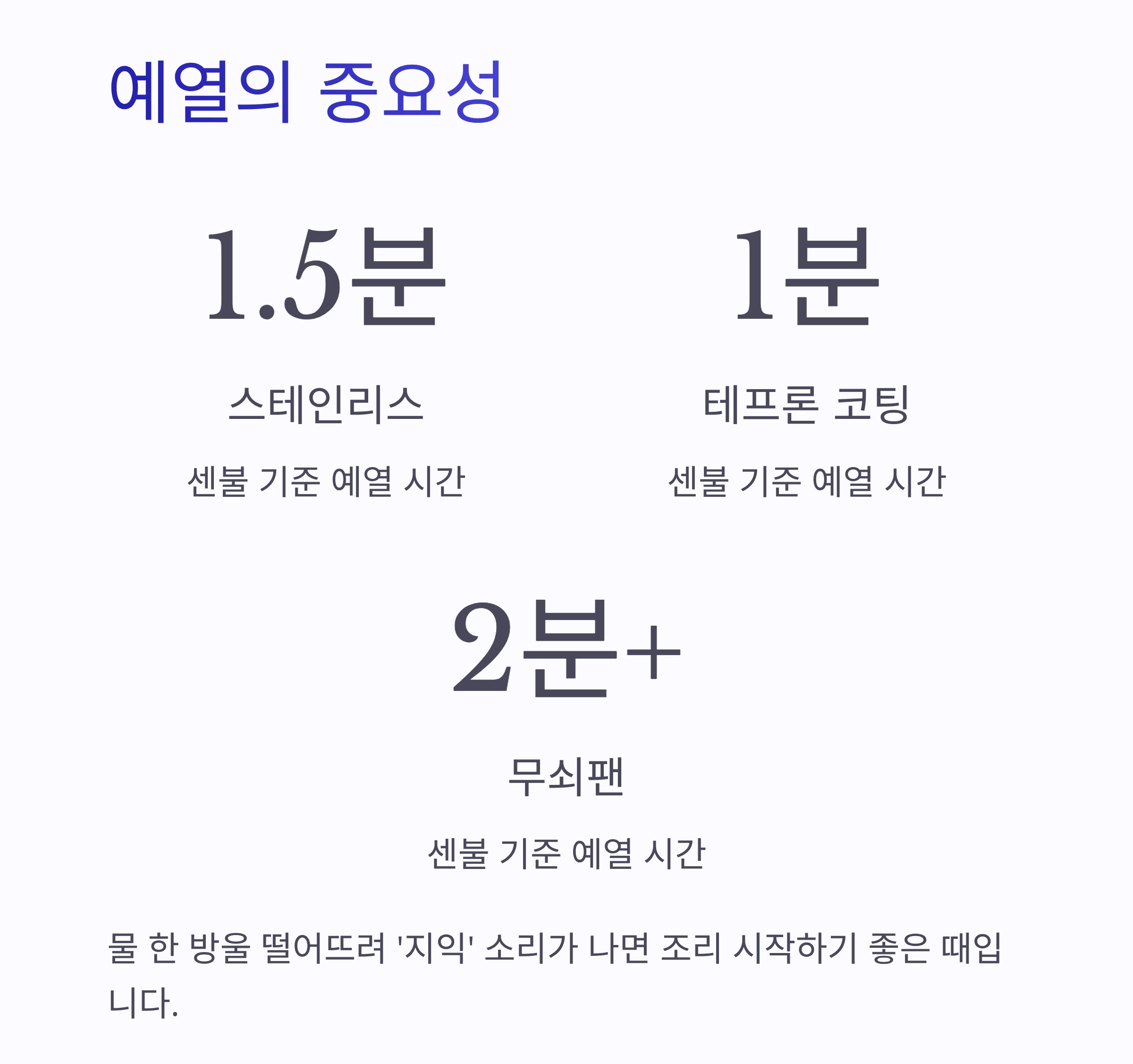 불 조절이 쉬워지는 초보자 필수 요령, 이것만 알면 반은 성공!