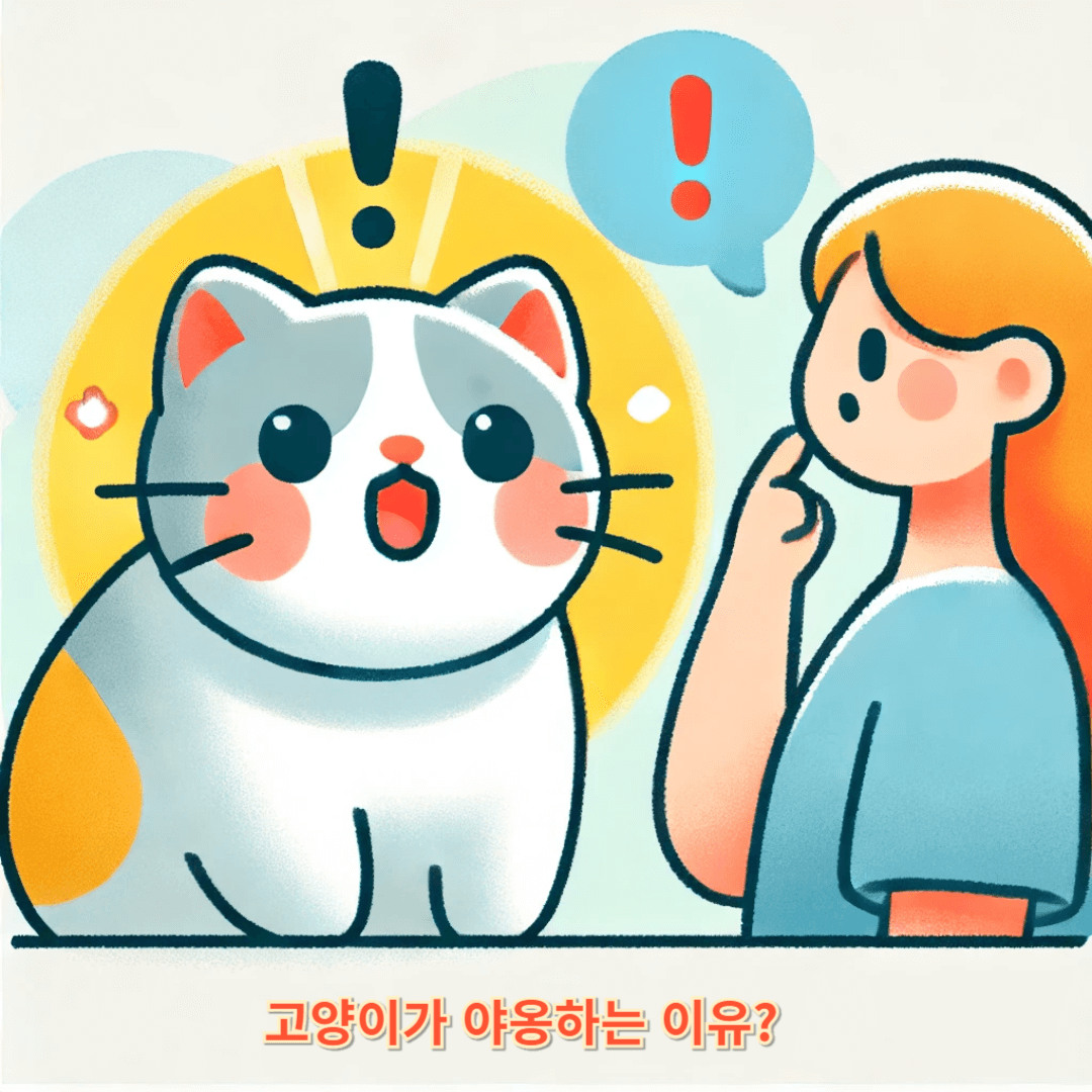 고양이 야옹하는 이유 해석