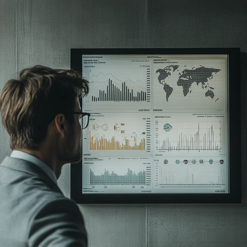 미국 달러 환율 변동에도 영향을 받지 않는 해외 ETF에 대한 투자 분석 과정을 선명하게 표현해, 안정적인 자산 관리와 환차손 최소화 전략을 강조합니다.