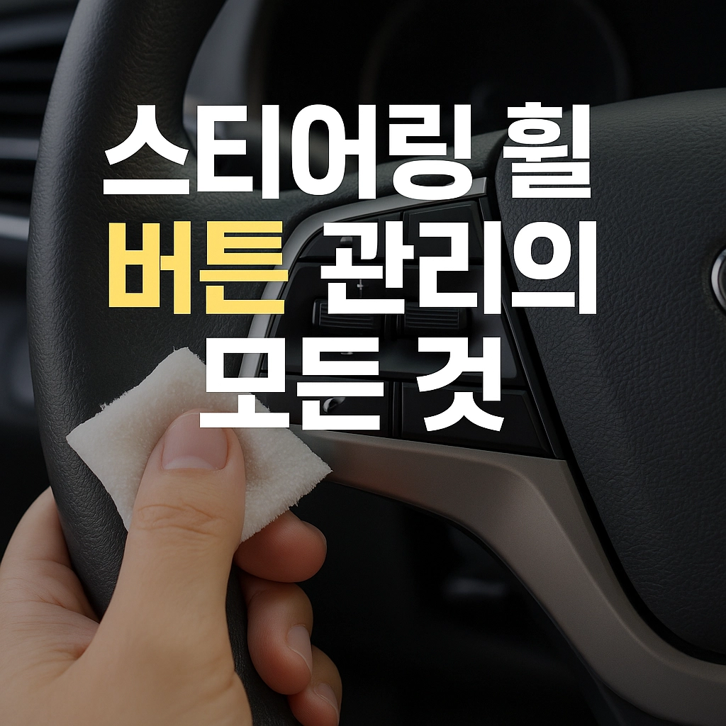 스티어링 휠 버튼 관리 방법