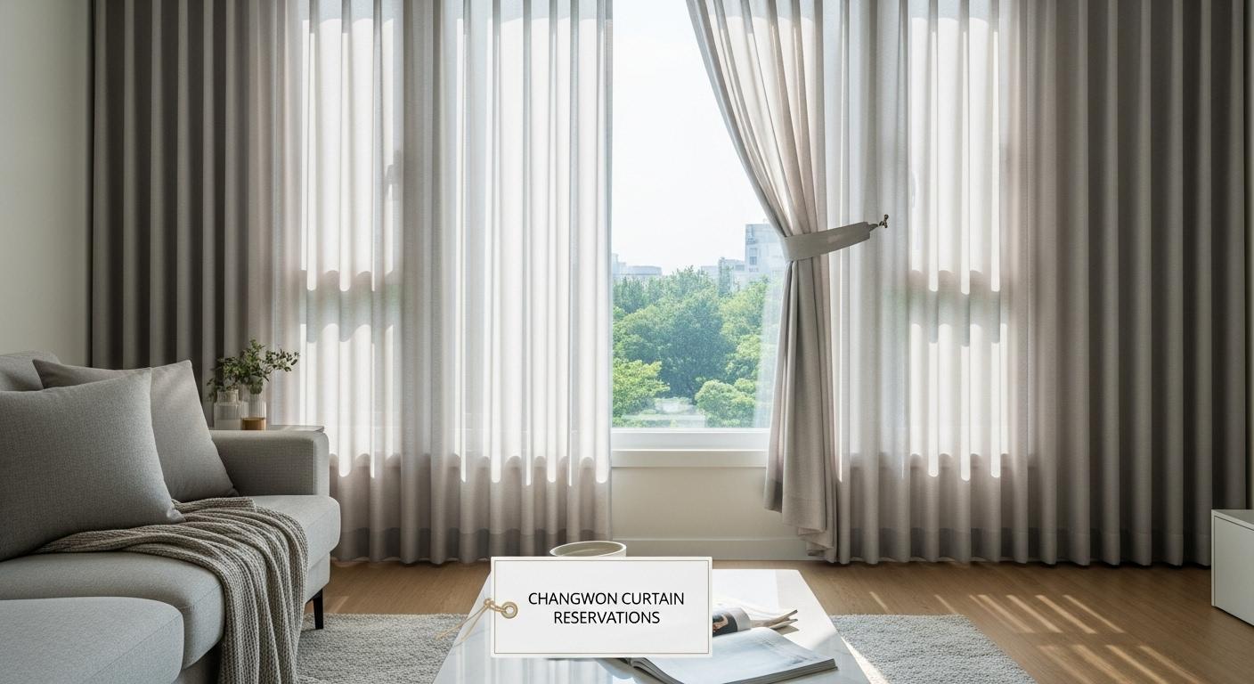 창원 커튼 예약