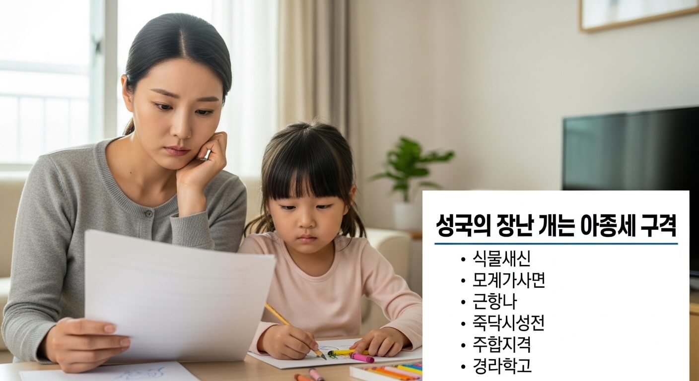 한부모가정 자격조건