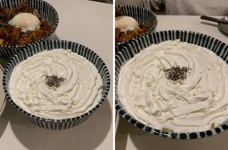 크림 카레 우동