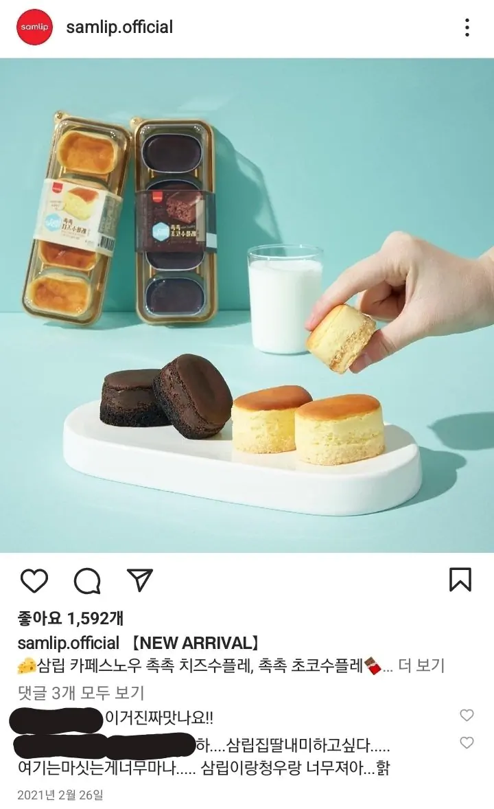 SPC그룹 페미 메갈 손가락 SNS 광고