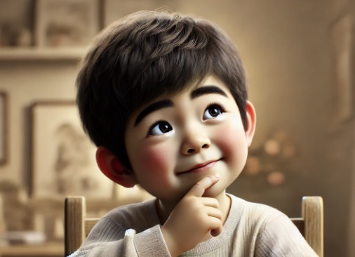 즐겁게 고민하는 아이