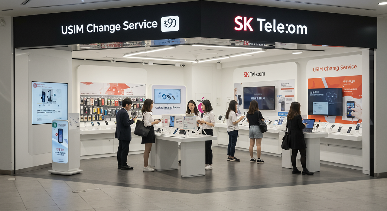 SKT 유심 교체 필수 예약 팁