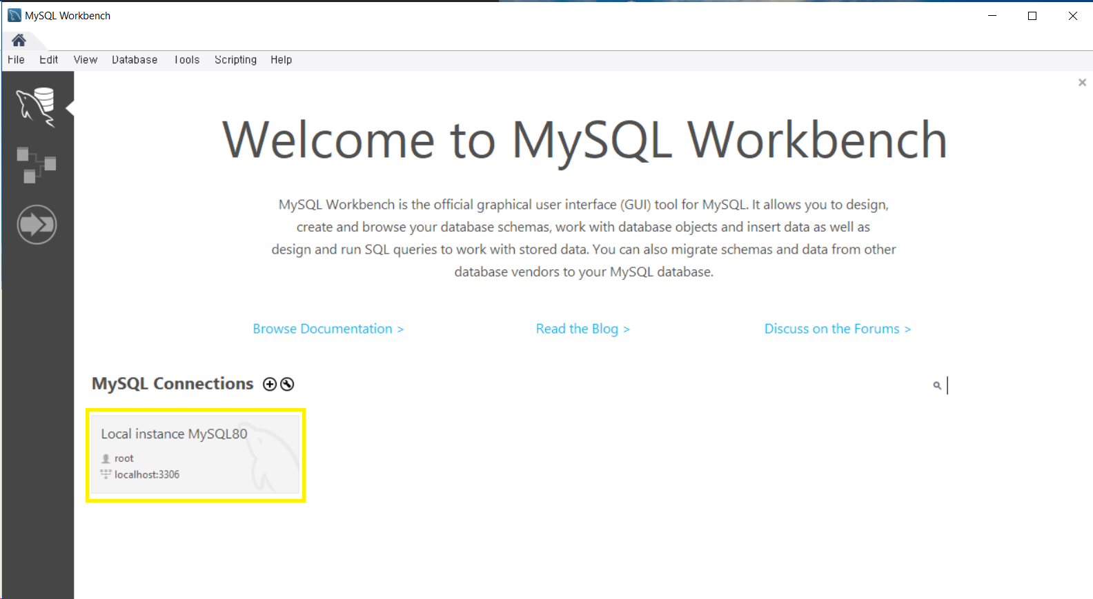 MySQL Workbench