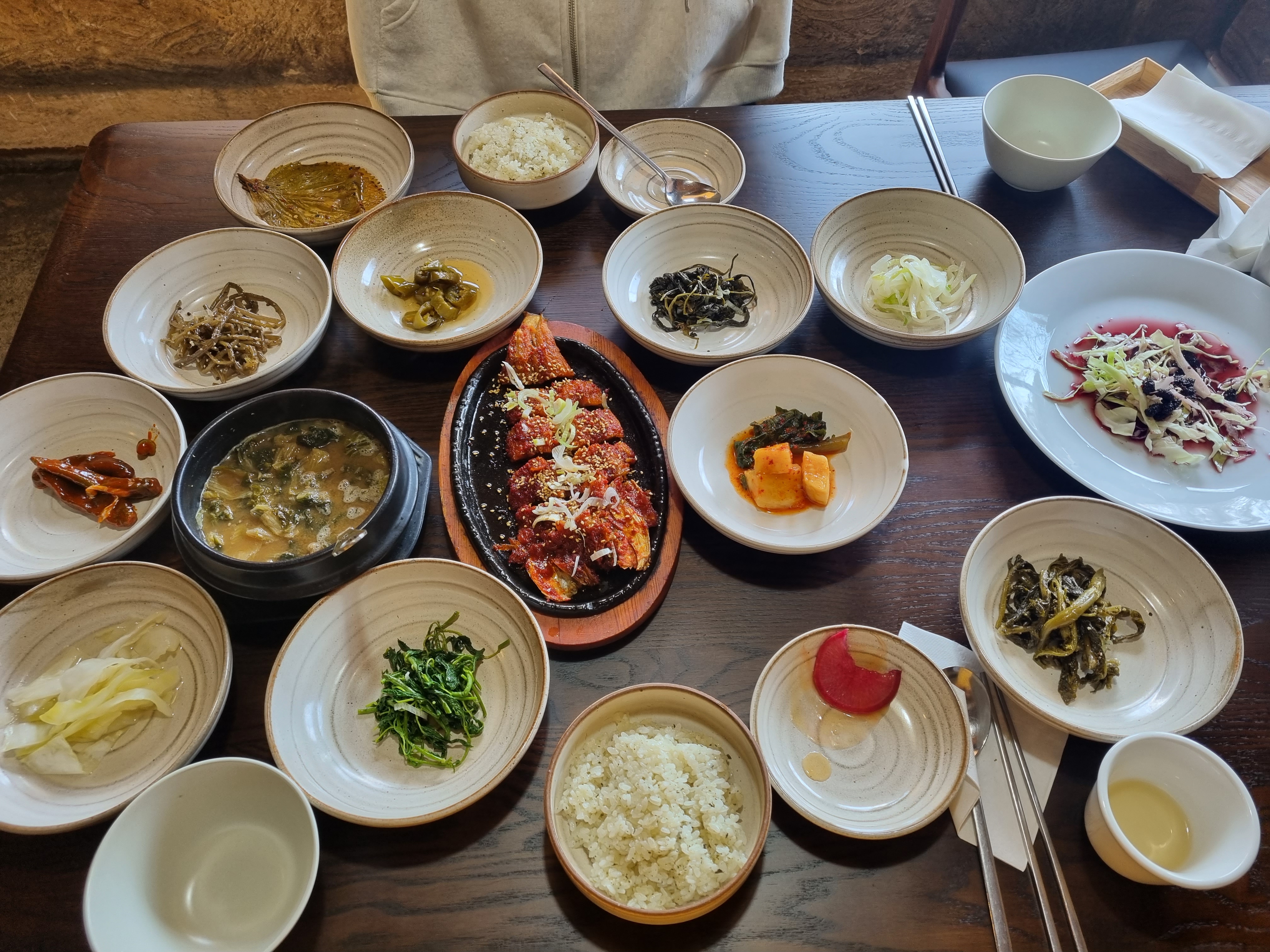 원주 소롯길 산채정식