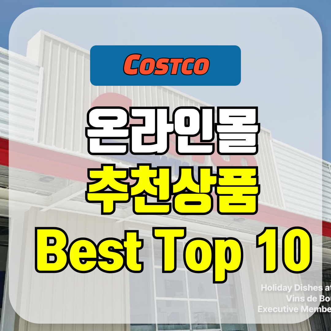 코스트코 온라인몰 추천상품 TOP 10