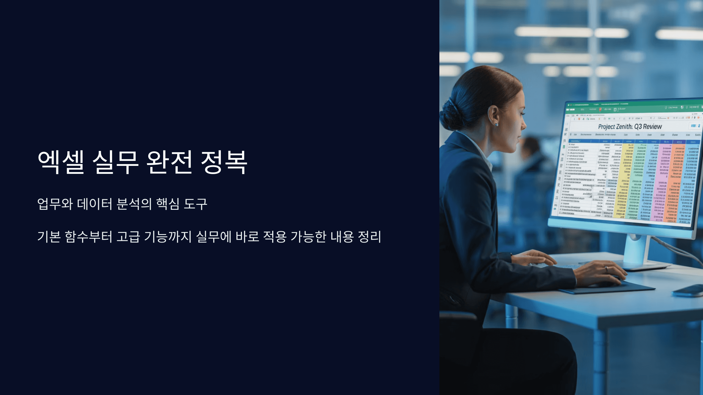 엑셀 실전 활용 완전정복 가이드