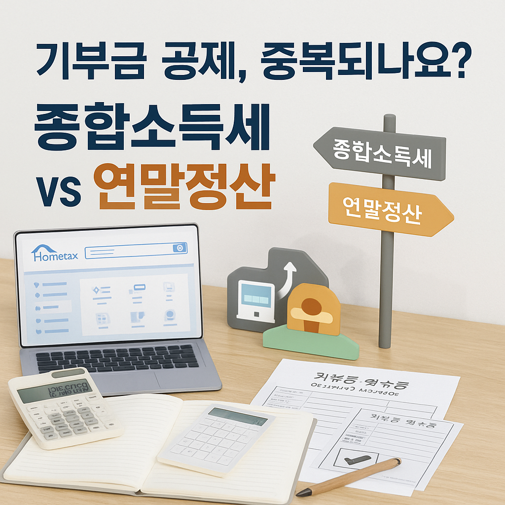 종합소득세 신고 시 기부금·인적공제, 연말정산과 중복 가능할까?