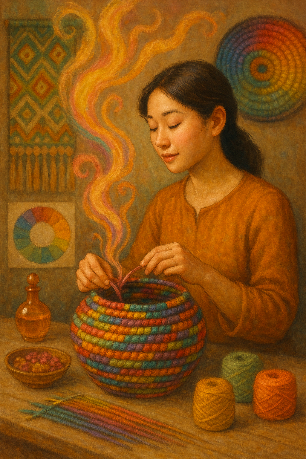 감각으로 엮는 예술 – 냄새와 색, 향으로 직조되는 공예의 세계