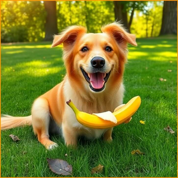 강아지 바나나