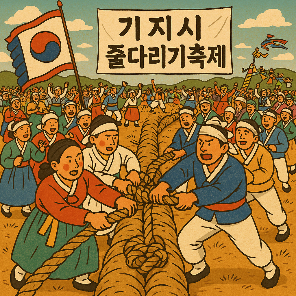기지시 줄다리기 축제