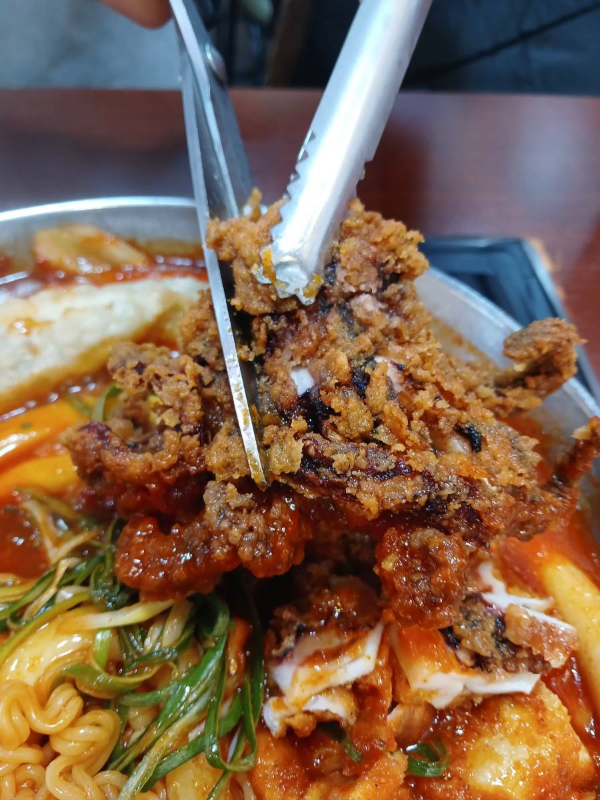 오짱떡볶이 오징어 다리